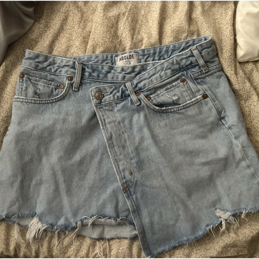 Agolde Denim Skirt
